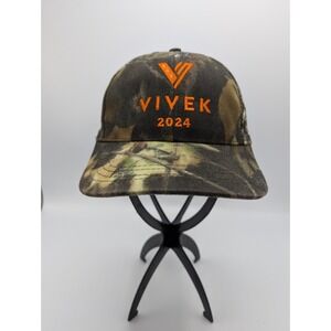 Vivek‎ Ramaswamy Embroidered Camo Hat, Vivek 2024 Low Profile Cap